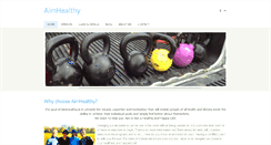 Desktop Screenshot of aimhealthy.com